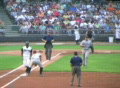 Baseball Out At First Base 03 Video