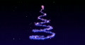 Christmas - Particle Christmas Tree Video