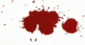 HD Blood Splat on White x3