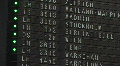 Airport departure timetable 5