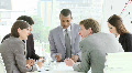 Multi Cultural business meeting with people interacting