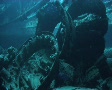 WW2 aircraft parts inside cargo hold of a shipwreck - SS Thistlegorm Video