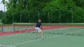 Tennis Player Overhead Smash Video