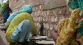 Refugee Women Cooking Bread Video