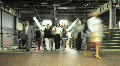 Crowd Exiting NYC Subway - Time Lapse