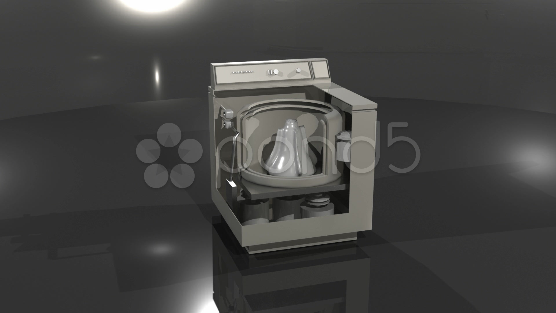 T301 Washing Machine Cross Section Crosssection Appliance Home Interior