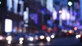 Night city lights