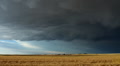 Storm Clouds over Wheat Field Timelapse