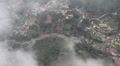 Clouds and village from above 4207x3 Video