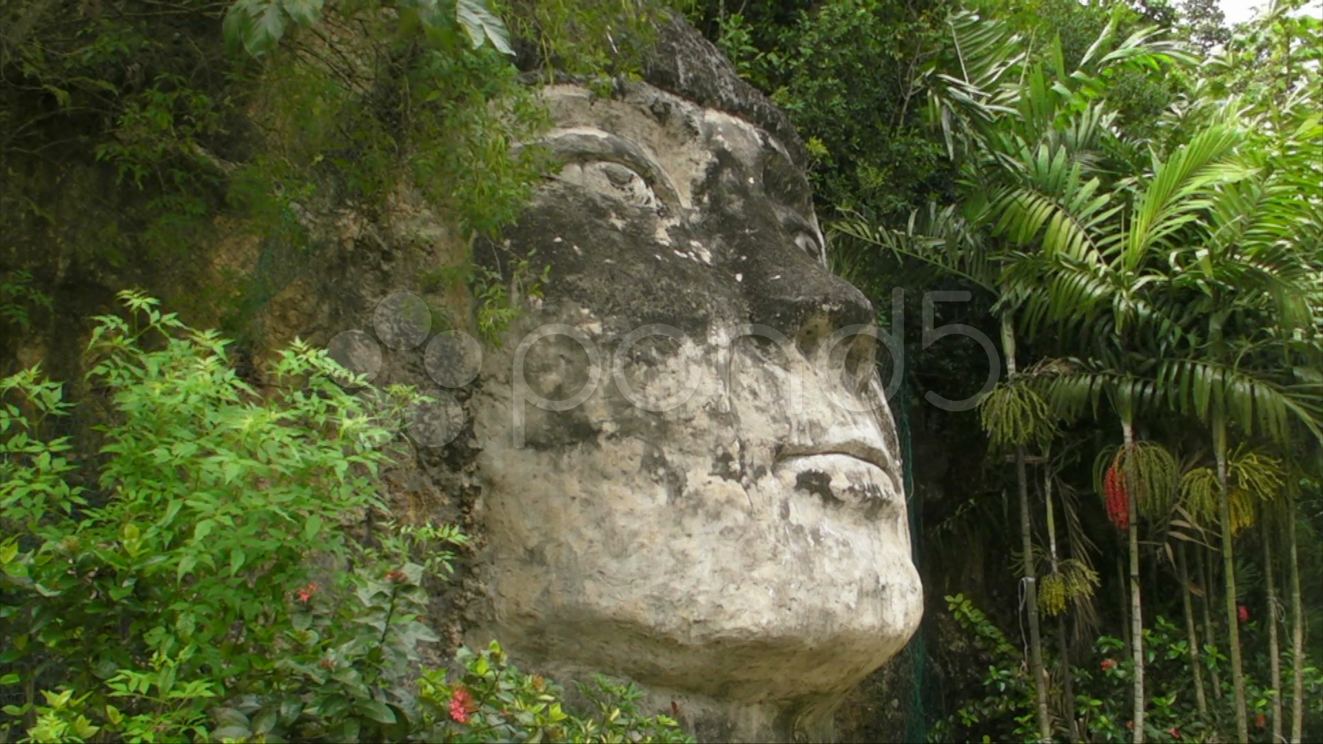 Puerto RicoTaino Indian Chief FaceMabodamacaStone/rock Carving