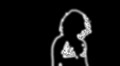 Ser- 9 - Neon silhouette dancer master with alpha channel for colorizing Video