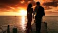 Elegant Couple at Sunset