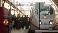 Frankfurt Main Train Station Afternoon Timelapse
