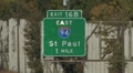 St. Paul Highway sign
