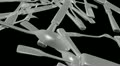 Falling Silverware Alpha Embedded Looping Element
