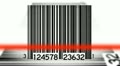 Bar Codes Scanned Background Two Loop