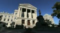 Indiana Indianapolis statehouse and statue