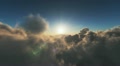 fly in clouds