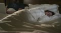 Caucasian Male Working In Bed Night Upset 02