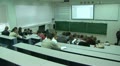Students at a lecture in the classroom. Video