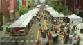 Tilt Shift Art Fair Time lapse Video