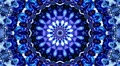 Auroral Ice Mandala Kaleidoscope