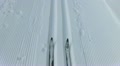 cross-country skiing