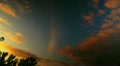 sunset clouds time lapse t3252B