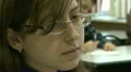 Students at a lecture in the classroom. Video