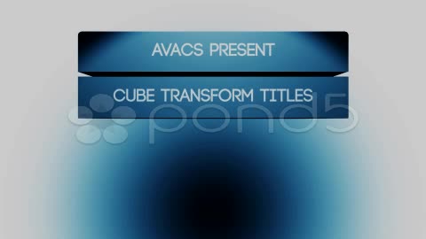 After Effects Project - Pond5 Cube transform titles 11299870 After Effects Project - Pond5 Cube transform titles 11299870