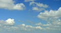 Time lapse sky with clouds moving.