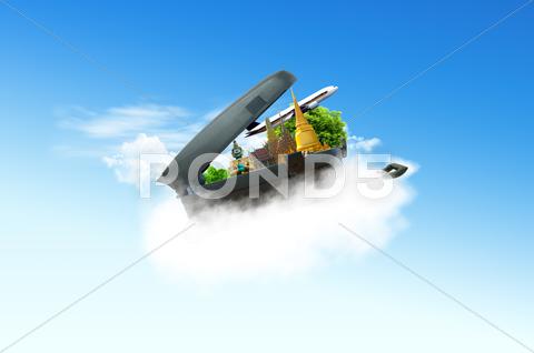 Stock Illustration of travel concept