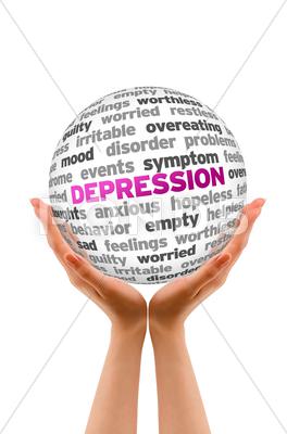 Stock Illustration of depression