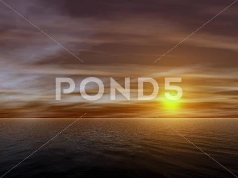 Stock Illustration of sea