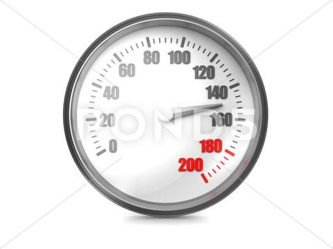 Stock Illustration of speedometer