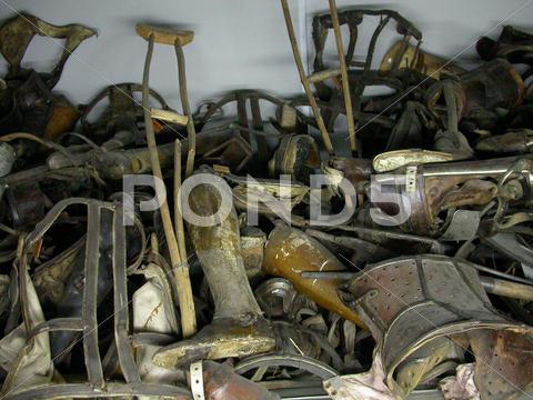 Stock photo of Auschwitz - Birkenau Leg Collection