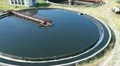 Rotation of scraper of huge circular sedimentation tank Video
