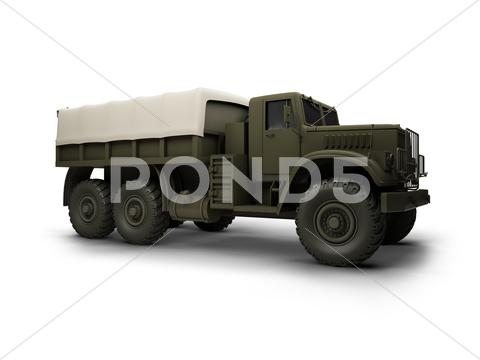 Stock Illustration of big car on a white background