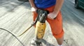 Man Using A Jackhammer
