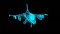 Jet Fighter Aircraft Blueprint