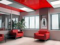 Modern interior of office, exclusive design