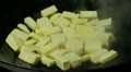 Tofu in a wok