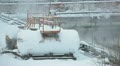 Tanks with sulfuric acid near sewage treatment volumes Video