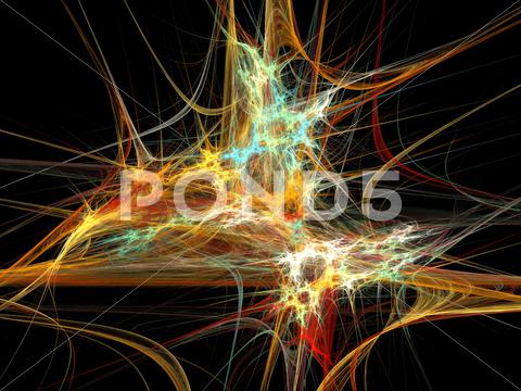 Stock Illustration of digital fractal