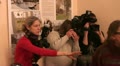 Film crew, journalists Video