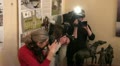 Film crew, journalists Video