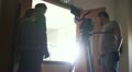 Film crew, journalists Video