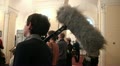 Film crew, journalists Video