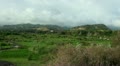 Jungle urbanisation zone beautiful landscape panning Bali Indonesia Video