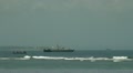 Marine presence near the beach Video
